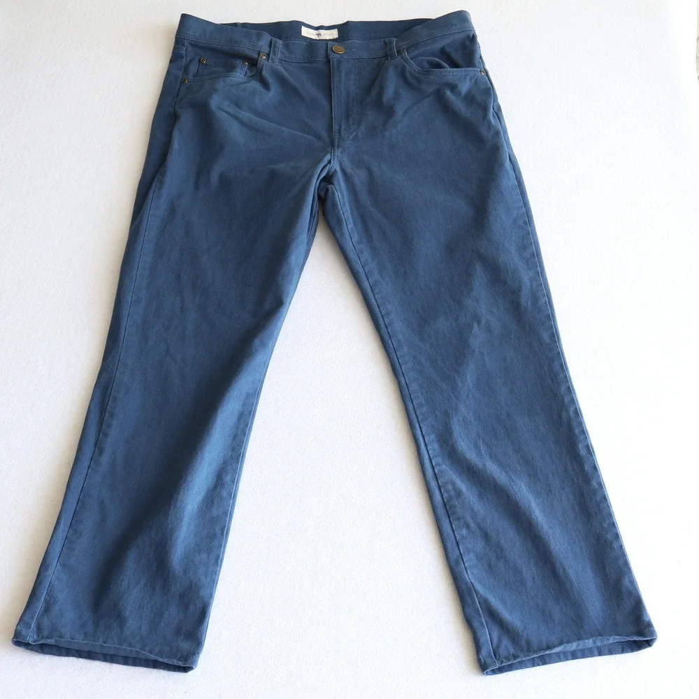 Onward Reserve Pants Mens 36x30 Classic 5-Pocket Jeans Casual Stretch Flex Blue